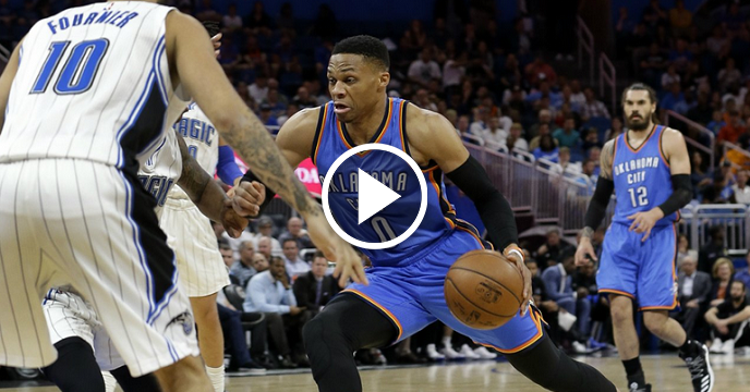 Russell Westbrook Logs Highest-Scoring Triple Double Of All Time — Leads OKC To Comeback Win Over Magic In OT